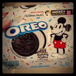 Limited Edition Mickey Oreos